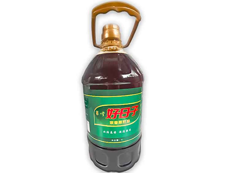 好日子濃香菜籽油5L