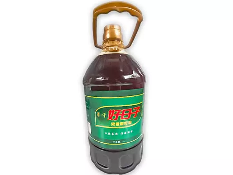 好日子濃香菜籽油5L