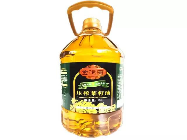 金滿(mǎn)田壓榨菜籽油5L